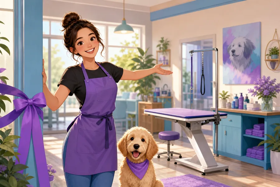 New grooming business getting started